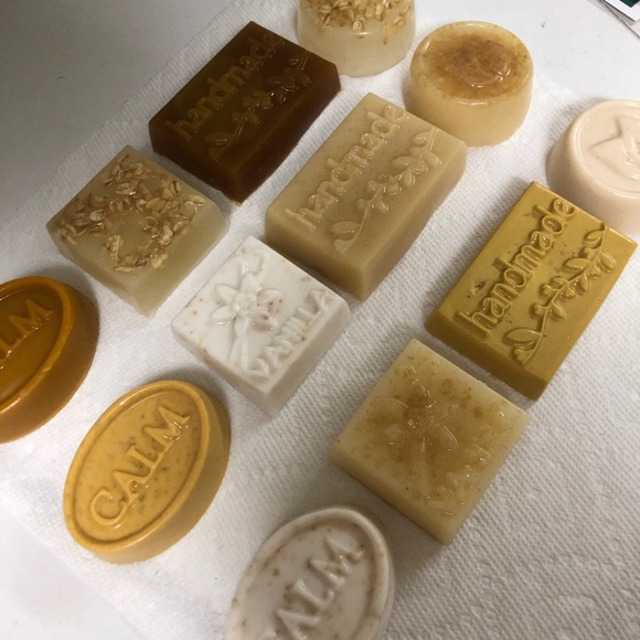 Emily’s Soap Shop Other - HANDMADE 3 Soap Bars: Vanilla Honey & Oat